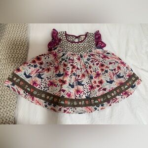 Wild flowers tunic size 4T